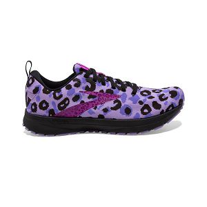 Brooks Revel 5 Road Running Shoes - Womens, Purple/Black | IE-WVK835761